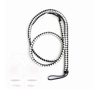 HUNTVE Nero e Bianco Nappe in Pelle Equitazione Frusta Gioco di Ruolo Coppia Divertimento Giocattolo