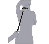 HUNTVE Set collare in pelle da donna con guinzaglio