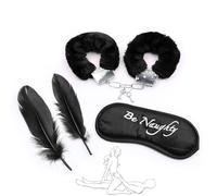 HUNTVE Set di 3 Pezzi per Coppie di Piume nere, l'attrezzatura Perfetta per l'allenamento di Professionisti e Principianti Bõndängë Kit šêxy Toy