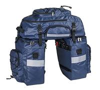 HUNTVP - Borsa da bici 3 in 1, borsa da sella, zaino per sedile posteriore, borsa a tracolla per computer portatile, borsa da bicicletta con copertura antipioggia