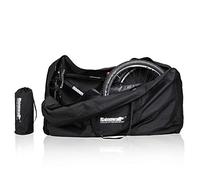 HUNTVP Borsa da viaggio per bicicletta, con borsa per il trasporto, per bici pieghevole da 26-29 pollici, rosso, rosso, S, Da viaggio