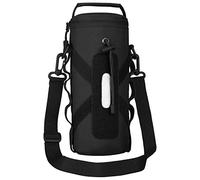 HUNTVP® Borsa per Borraccia Molle Militare Tattico Borsa Porta Bottiglia Custodia Borraccia per Ciclismo Campeggio Trekking Outdoor Sport (Nero-1000ml)