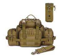 Huntvp Tattico Marsupio+Borsa per Borraccia