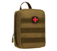 HUNTVP Vuoto Kit di Pronto Soccorso Borsa Medica Militare Tattico Molle Marsupio Sopravvivenza di Emergenza Auto Casa per Trekking Viaggio Campeggio Alpinismo Arrampicata Outdoor