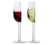 HUNYA 2 Pezzi Bicchieri da Vino Mezzo, Mezzo Bicchiere da Vino in 140 Ml, Mezzo Bicchiere da Vino Rosso, Bicchieri da Vino Creativi per Compleanno Anniversario