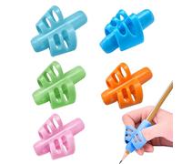 HUNYA Impugnature per la Scrittura a Mano per Bambini | Impugnature in Gomma da 5 Pezzi per matite - Strumento di correzione della Postura 'Impugnatura per la Scrittura a Mano dei Bambini, Aiuto