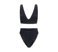 Hunza G Black Polyamide One-Piece Swimsuit - One Size