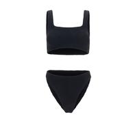 Hunza G Black Polyamide Swim Briefs - One Size