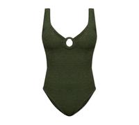 Hunza G - Celine Coverage One-Piece Swimsuit - - Swimwear - Donna - Verde - ONE SIZE