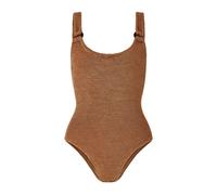 Hunza G - Costume da bagno con dettaglio ad anello - - Swimwear - Donna - Marrone - ONE SIZE