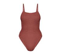 Hunza G - Costume intero Bette - - Swimwear - Donna - Marrone - ONE SIZE