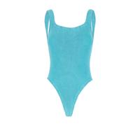 Hunza G - Costume Intero Square - - Swimwear - Donna - Blu - ONE SIZE