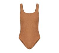 Hunza G - Coverage Square Neck Swim - - Swimwear - Donna - Marrone - ONE SIZE