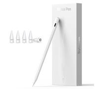 HUOBAO Penna per iPad 2025-2018 con ricarica rapida USB C, collegamento Bluetooth, penna per iPad 11/10/9/8/7/6 Gen/Pro 12.9"/13"/11"/M4, Air 11"/1"/13" M2, Air 7-3 Gen/8-6th/Mini 7/6/5, Palm Reject