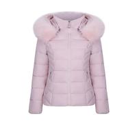 Huoghebg Parka Donna Con Cappuccio Spesso e Calda Offerta Giacca Invernali da Donna Caldo Manica Lunga Con Zip Cappotto da Donna Elegante Per Invernale Trench da Donna Business Giubbotto Imbottito
