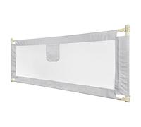 HUOLE Barriera Letto Grande binari del letto per bambini per bambiniSponde Letto Bambini, Sponda di Sicurezza per Bambini, Barriere per letto, Sponda per letto-1,5 m-grigio scuro