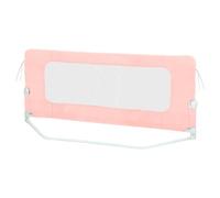 HUOLE Sponda Da Letto Barriere per letto sponda di Sicurezza per Bambini Barriera Letto AltezzaPuò Sollevamento Vertical-150 * 73-86 cm - Rosa