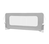 HUOLE Sponda di Sicurezza per Bambini, Barriere per letto,Barriera Letto Grande binari del letto per bambini per bambiniSponde Letto Bambini, Sponda per letto-150 * 73-86 cm - Grigio