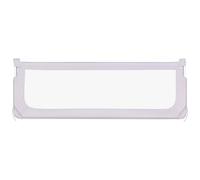 HUOLE Sponda Letto per Bambini 150cm, Barriera di Sicurezza, Traspirante e Pieghevole, Sbarra Letto per Letti Singoli e Matrimoniali-150 * 70 * 26 cm-grigio