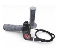 HuoPu, kit per acceleratore per pit bike, per azione rapida, manopole morbide grigie con cavo dell’acceleratore