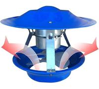 HUOYALU Ventilatore di Scarico per Camino da 60 W, induttore di tiraggio del Camino della Ventola della Canna fumaria, per Camino/Legna/bruciatore di Tronchi sul Tetto,50W