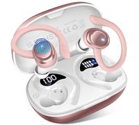 Hupoaf Cuffie Bluetooth Sport, 2026 Auricolari Bluetooth 5.4 con 4 ENC Mic, EQ Personalizzato Tramite APP, 50 Ore Cuffie Wireless HiFi Stereo, USB-C, IP7 Impermeabili Cuffiette Running per iOS/Android