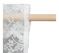 HUPQCVX Asta Romana Massiccia in Legno di Frassino Color Noce con Forte capacità Portante E Venature Fini, Asta Singola Massiccia in Legno di Faggio(100cm,Beech)
