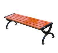 HUPQCVX Panca Lunga 150 Cm For Cortili Scolastici, Panca In Legno Massello Resistente All'usura E Impermeabile For Piazze Ricreative.(120cm(47 inch))
