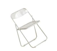 HUPQCVX Semplice Sedia In PVC, Robusta E Durevole, Adatta For Servizi Fotografici In Negozi Di Abbigliamento E Anche Come Sgabello For Il Trucco.(White)