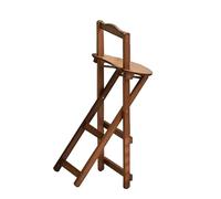 HUPQCVX Sgabelli Da Bar In Bambù Naturale, Impermeabili, Facili Da Pulire, Adatti For Negozi Di Tè Al Latte, Sedie Da Reception E Piccoli Appartamenti.(Tea color,S)