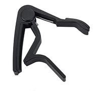 HUPYOMLER Pince ¨¤ Cl¨¦ ¨¤ Changement Capo pour Guitare en Alliage D'Aluminium Acoustique/¨¦ Lectrique/Classique, Noir