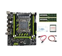 HUPYOMLER X79G LGA2011 4XDDR3 Slot M.2 PCI-E X16 USB SATA3.0 scheda madre+CPU E5 2670 V2+RAM 2X4G DDR3+ interruttore+grasso termico