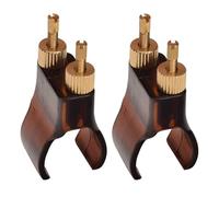 Huqin String Fine Tuner Installazione rapida senza strumento Costruzione in ottone Sintonizzatore violino cinese per scuole di musica Studios Huqin Fine Tuner