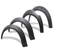 Huqwsa Accessori per Auto Anteriore Parafango Posteriore Flare Passaruota Passaruota Strisce Anti-collisione Kit Corpo di Protezione per Isuzu per D-Max 2020-2023 (Color : with Reflector)