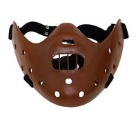 Huraogcos Il silenzio degli agnelli Hannibal Lecter Resina Maschere Masquerade Cosplay (marrone)