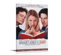 HUREYW I RH Bridget Jones's Diary poster da parete con copertina artistica da parete per camera da letto poster 30 x 45 cm, stile cornice