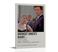HUREYW I RH Bridget Jones's Diary poster da parete con copertina artistica da parete per camera da letto poster 30 x 45 cm, stile cornice