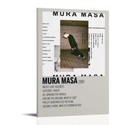 HUREYW I RH Mura Masa, poster artistico da parete per camera da letto, 30 x 45 cm, stile cornice
