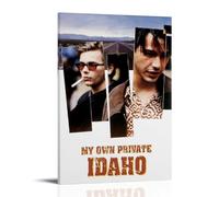 HUREYW I RH My Own Private Idaho poster da parete con copertina artistica da parete per camera da letto, 30 x 45 cm, stile cornice