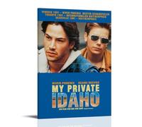 HUREYW I RH My Own Private Idaho4, poster artistico da parete per camera da letto, 50 x 75 cm, stile cornice
