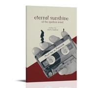 HUREYW I RH Poster artistico da parete Eternal Sunshine of the Spotless Mind, per camera da letto, 20 x 30 cm, stile cornice