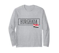 Hurghada City Egypt Country Family Trip Travel Uomo Donna Maglia a Manica