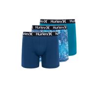 Hurley 3pk Mens Regrind Fashion Boxer Blue Taglia: S | Biancheria intima Outlet | Uomo | Blu