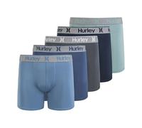 Hurley 5 Pack Stretch Boxer Briefs Corti, Combo Sottomarino, L Uomo