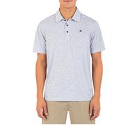 Hurley Ace Vista Polo S/S Maglietta, Bianco Htr, M Uomo