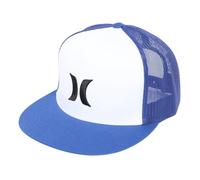 Hurley Adult Mens Mesh Snapback Adjustable Trucker Cap Hat (Blue/White)