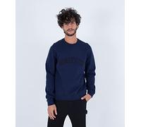 Hurley Applique Crew Felpa, Ossidiana, S Uomo