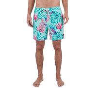 Hurley babylegs Division Cannonball Volley 17' Costume da Bagno da Uomo, Tropical Mist, S