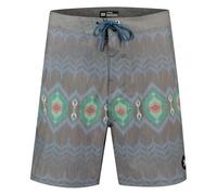 Hurley babylegs Division Phntm Naturals Tailgate 18' Costume da Bagno da Uomo, Ossidiana, 48
