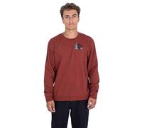 Hurley Baja Pile Crew Maglione Pullover, Cheroke, S Uomo